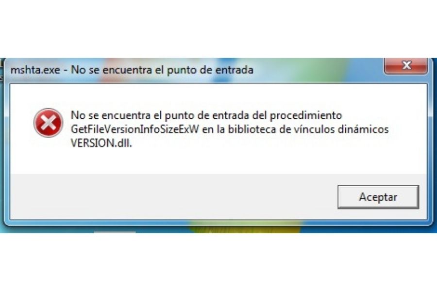 Cómo corregir no se encuentra el punto de entrada del procedimiento en Windows