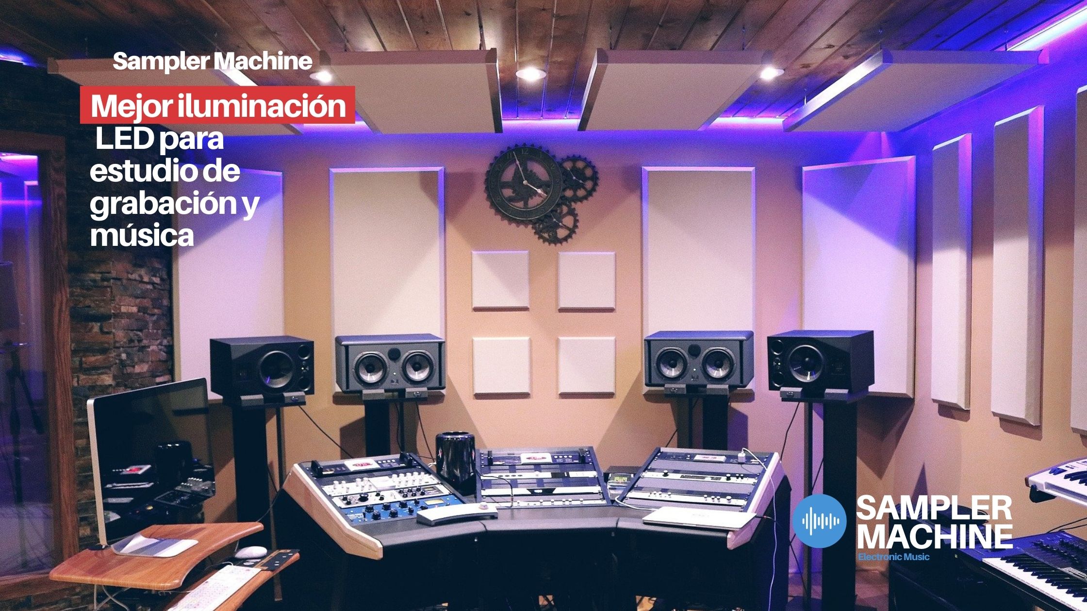 explorar Absoluto finalizando Mejor iluminación LED para estudio de grabación musical 2023